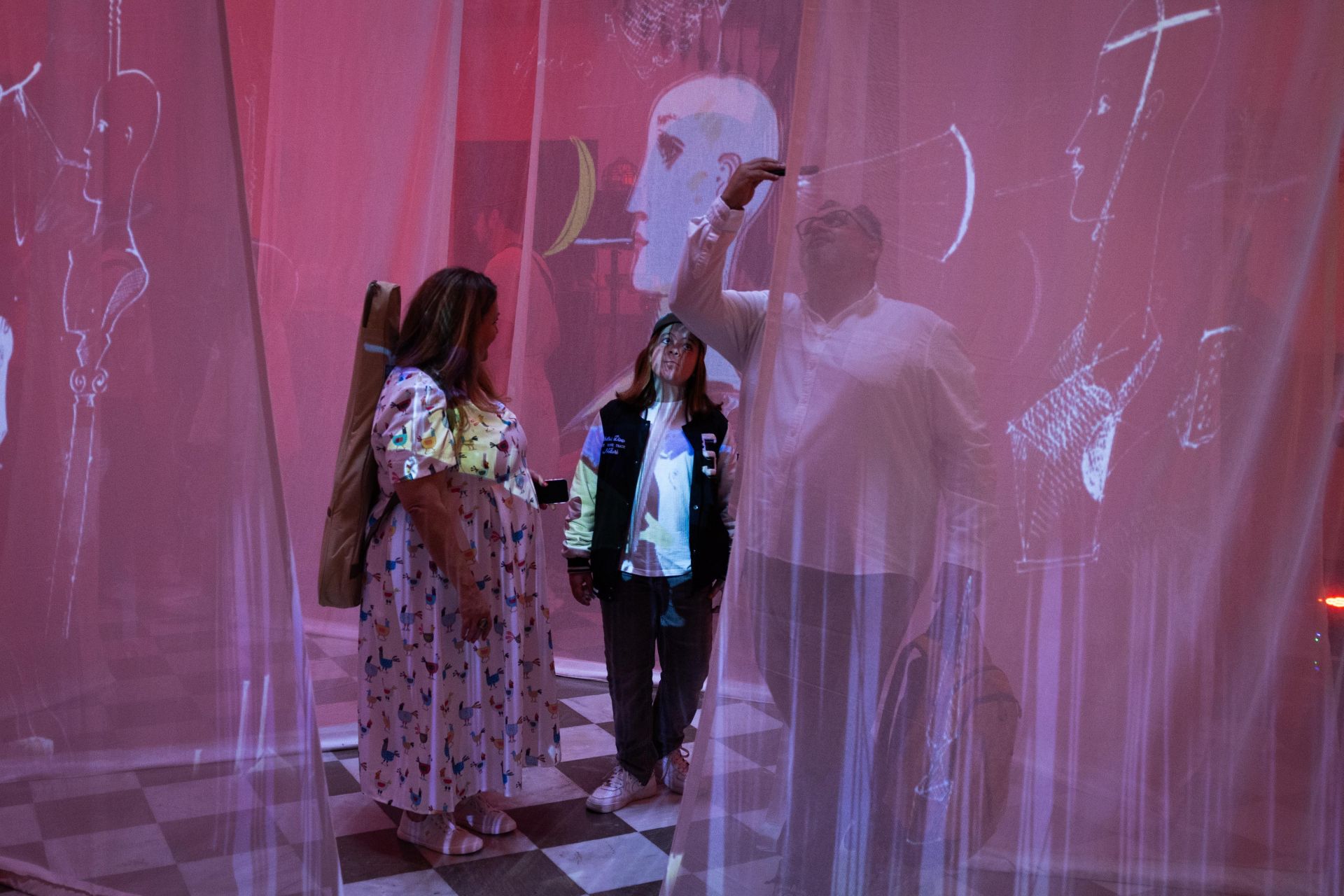 Malaga&#039;s Noche en Blanco 2025, in photos